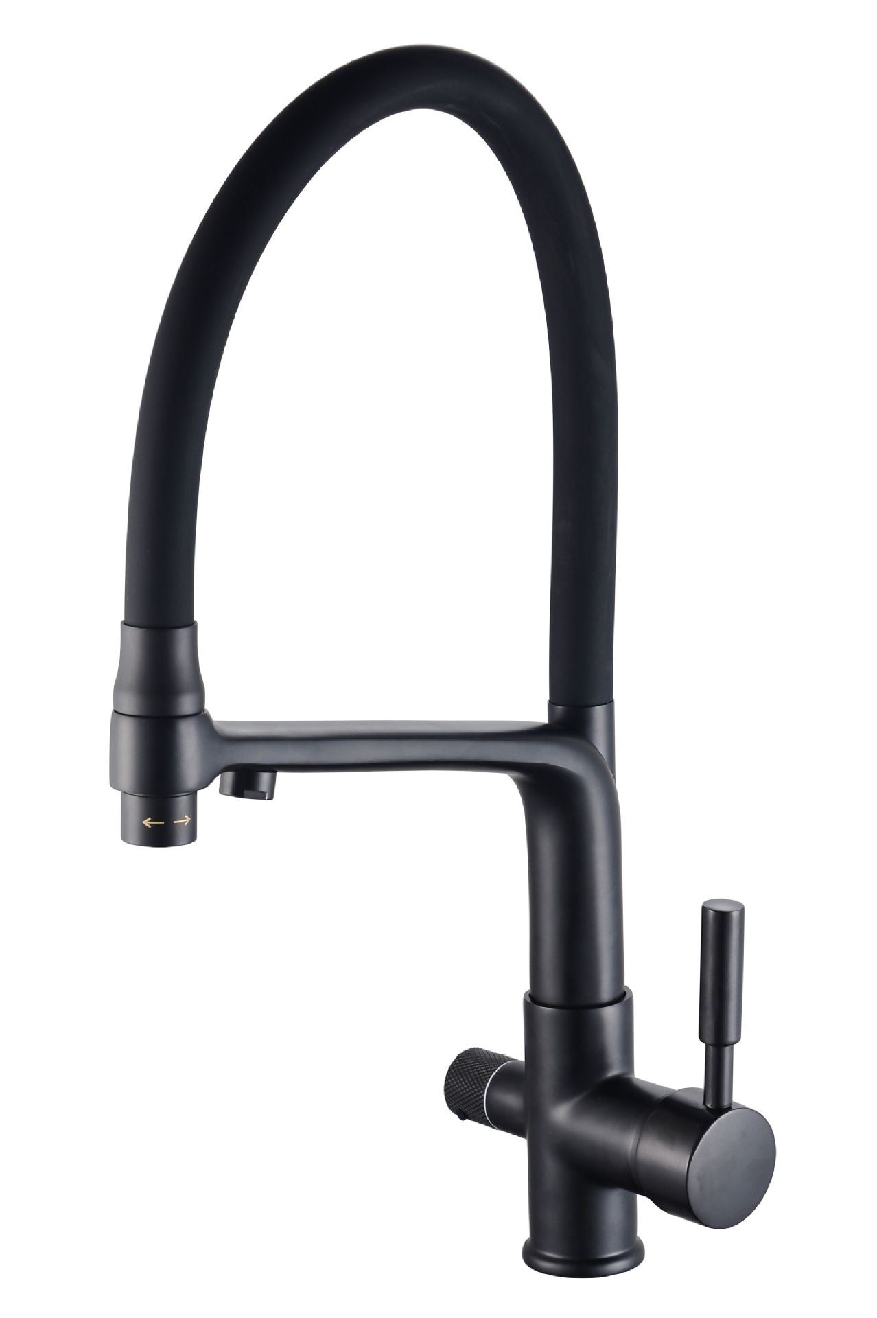 Copper Three In One Kitchen Hot And Cold Spring Sink Faucet