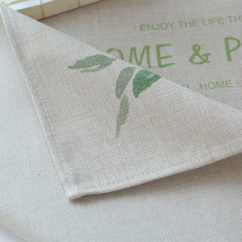 Pastoral Modern Simple Fabric Cotton And Linen Small Round Table Coffee Table Cloth And Tablecloth