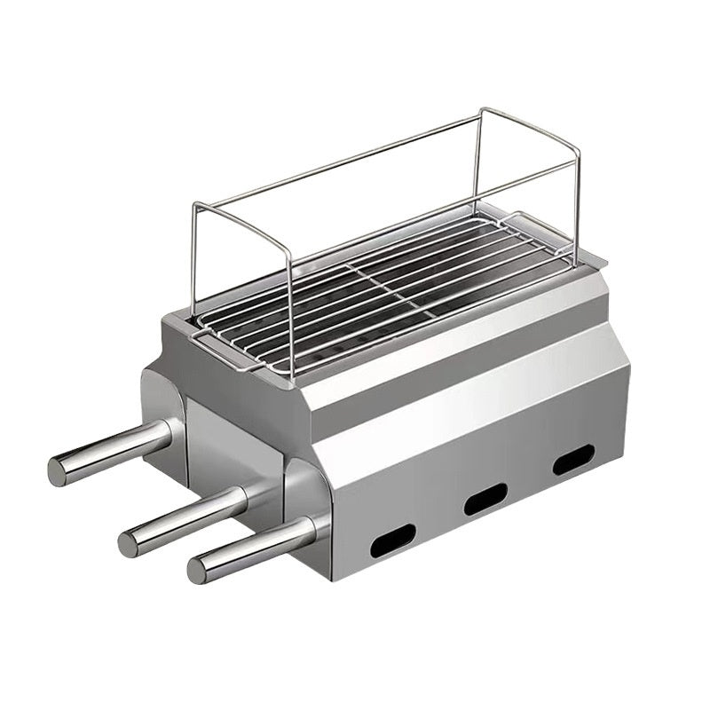 Gril commercial en acier inoxydable au carbone