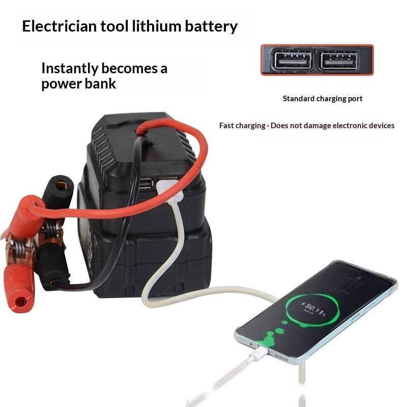 Car Emergency Start Power Supply A Portable Battery For Jump-starting Vehicles