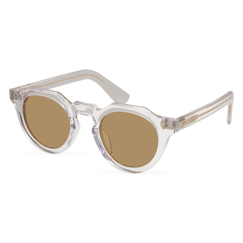 Lunettes de soleil ovales rétro pour femmes