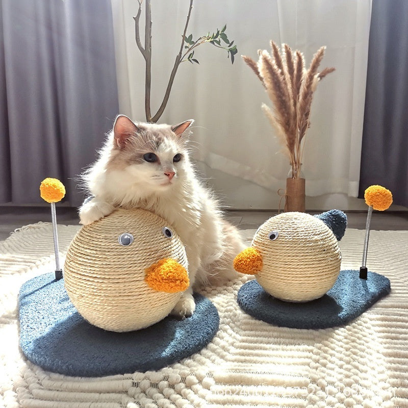 Jouet sans peluches pour griffoir à chat