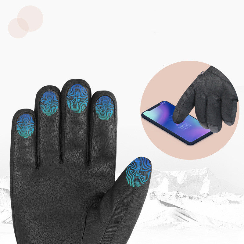 Gants d'hiver coupe-vent et chauds