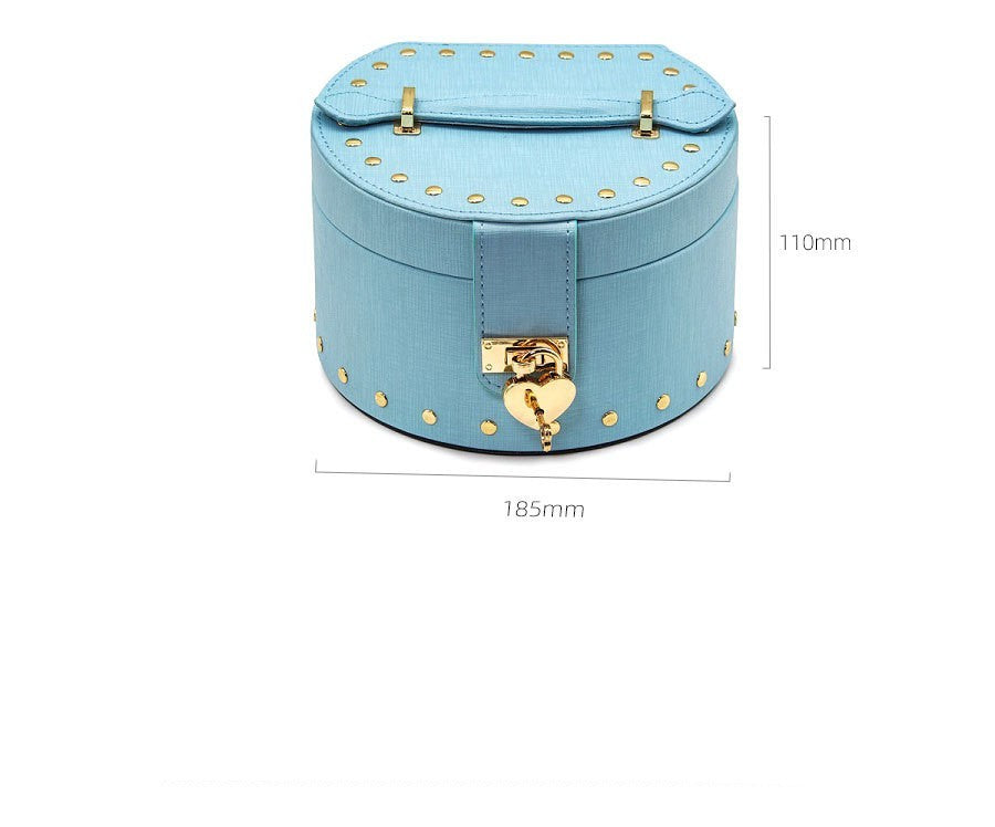 Creative High-end PU Leather Jewelry Storage Box