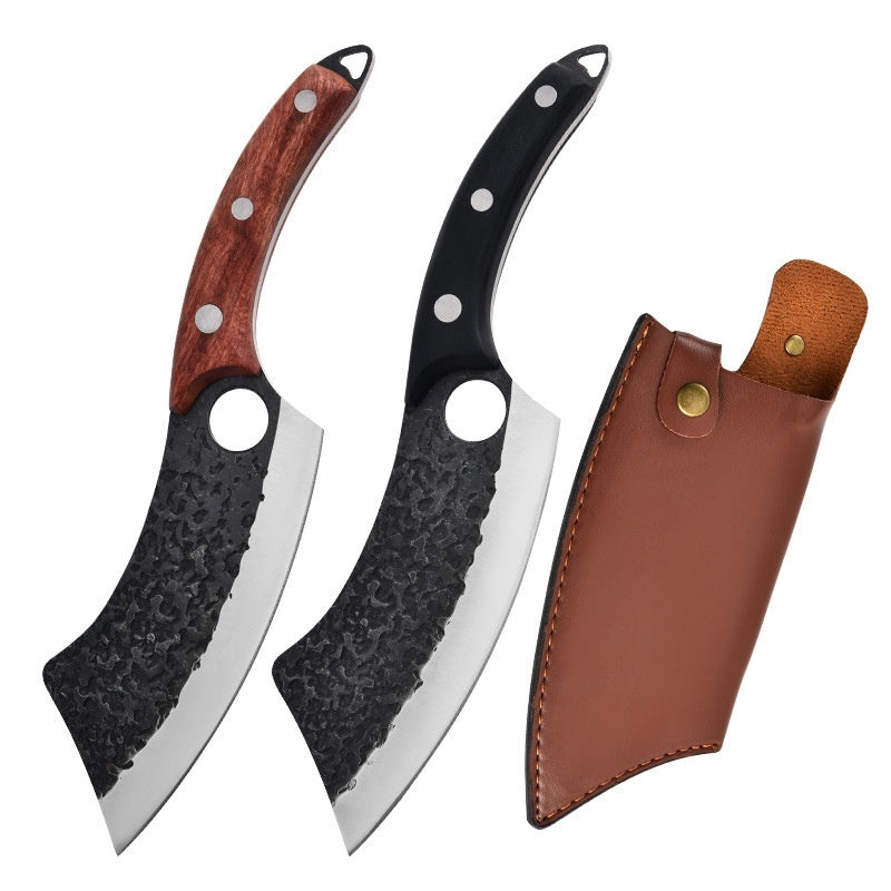 Forging Boning Knife Finger Lock High Carbon Steel Outdoor Machete