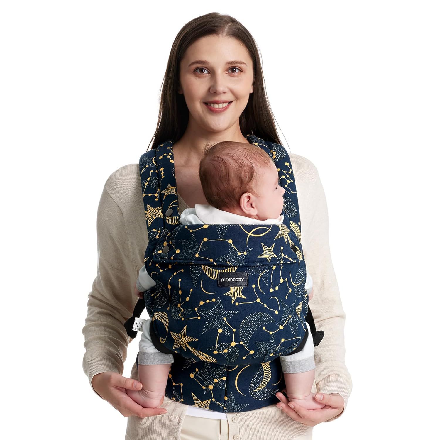 Porte-bébé en coton croisé quatre saisons