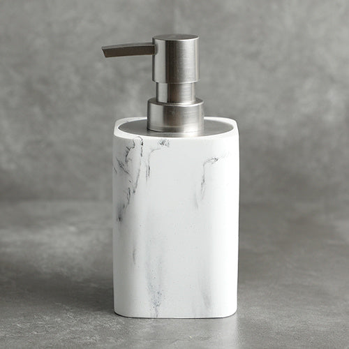 Nordic Style Resin Marble Bathroom Four-piece Set