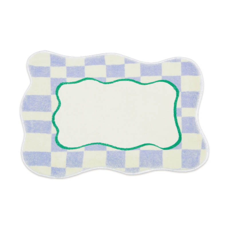 New Cute Girl Plush Small Floor Mat