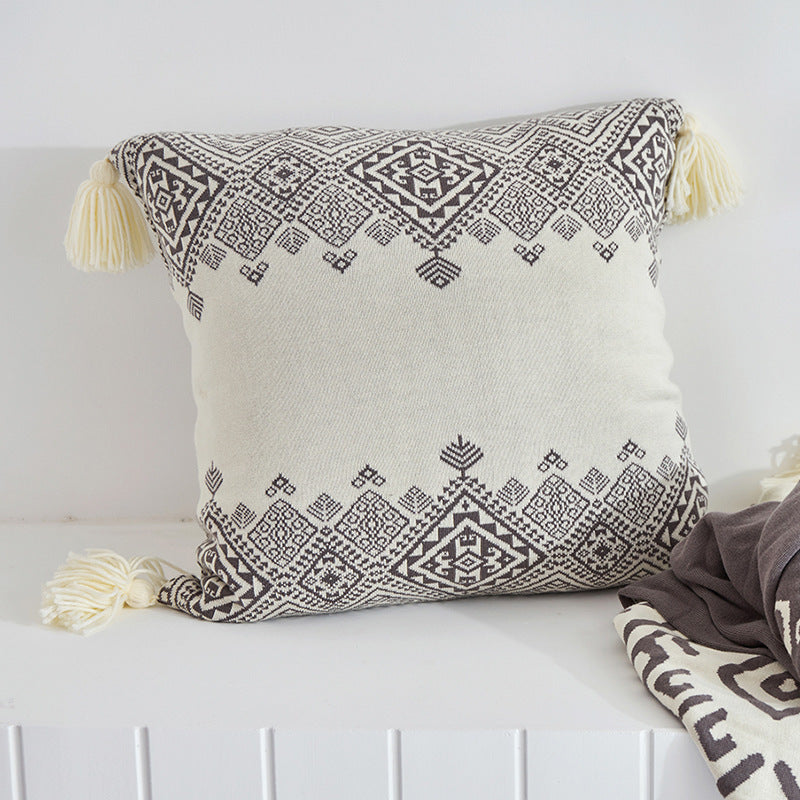 Taies d'oreiller de canapé coussin géométrique sans noyau