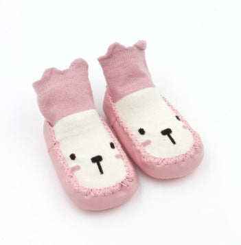 Baby Non-slip Soft-soled Cotton Toddler Shoes And Socks