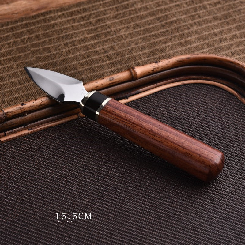 Pu'er Tea Knife Tool Ebony