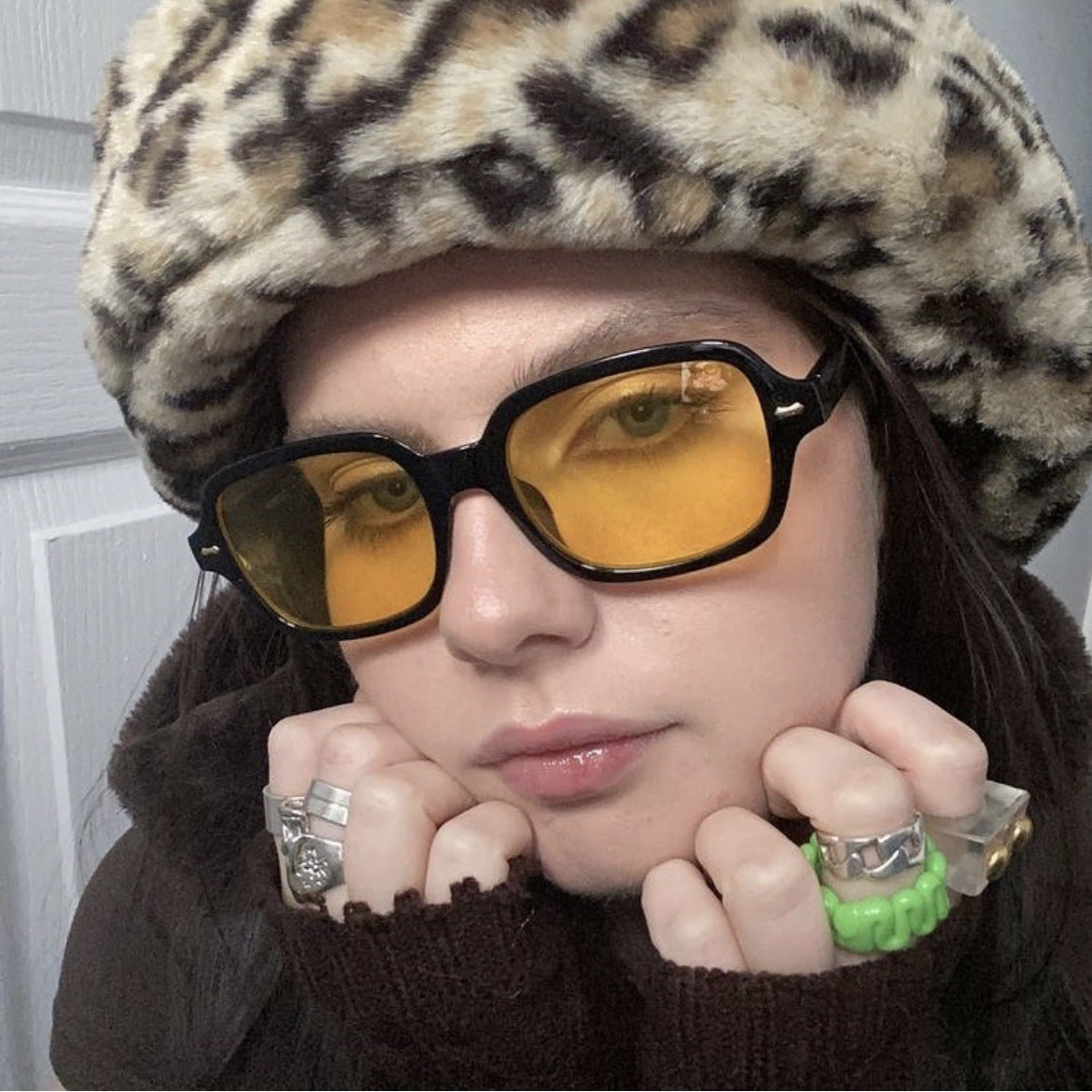 Trendy Personalized Sunglasses Wild Retro Trendy Sunglasses