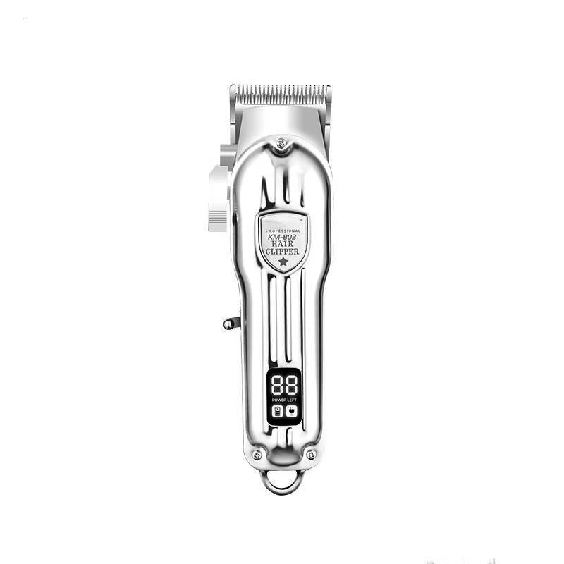 Ciseaux électriques USB Tondeuse à cheveux LCD Tête d'huile