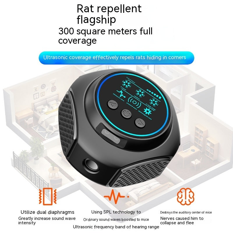 New Indoor Ultrasonic Mouse Expeller Multi-function