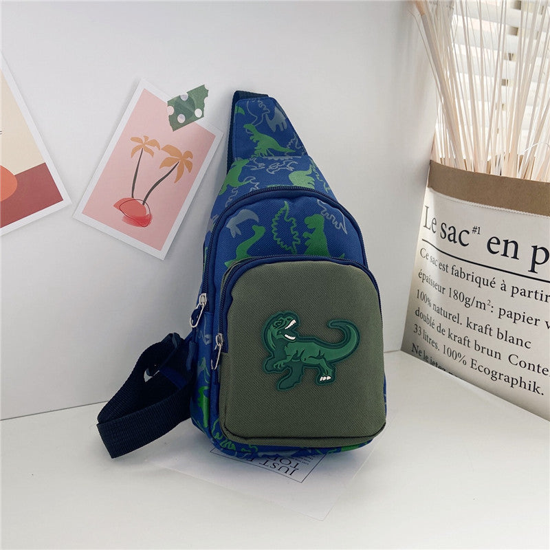 Sac messager garçon Sac de poitrine garçon Sac à bandoulière étudiant Voyage Petit sac à dos de voyage