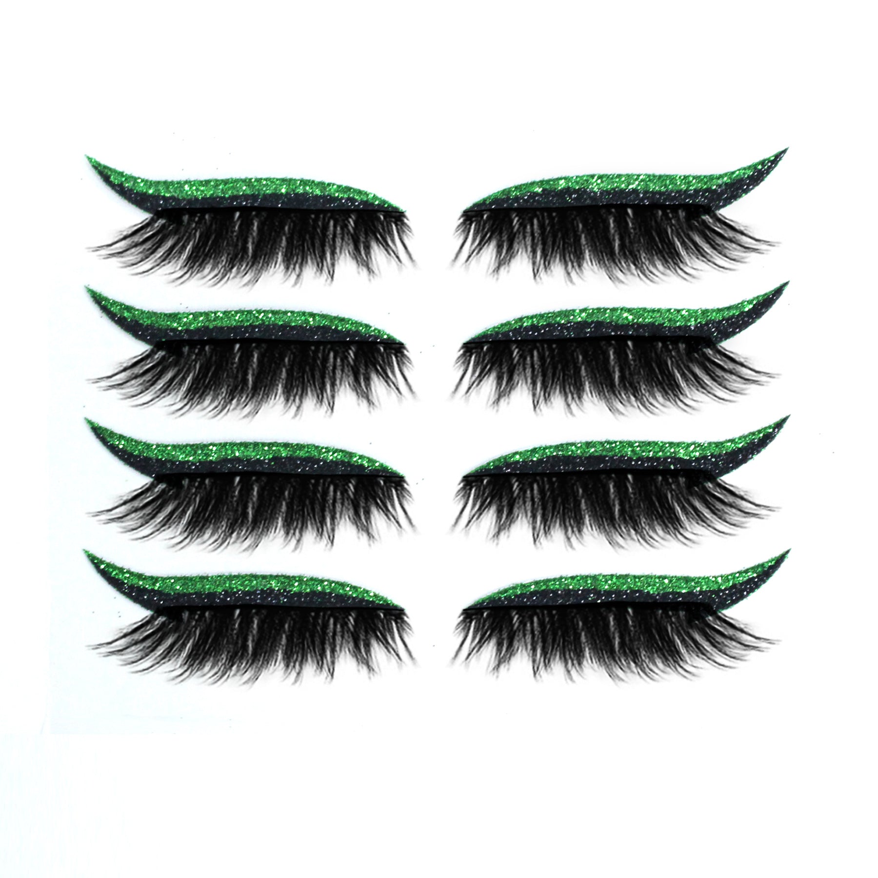 Faux cils 3D magnétiques, 4 paires de cils autocollants sans colle