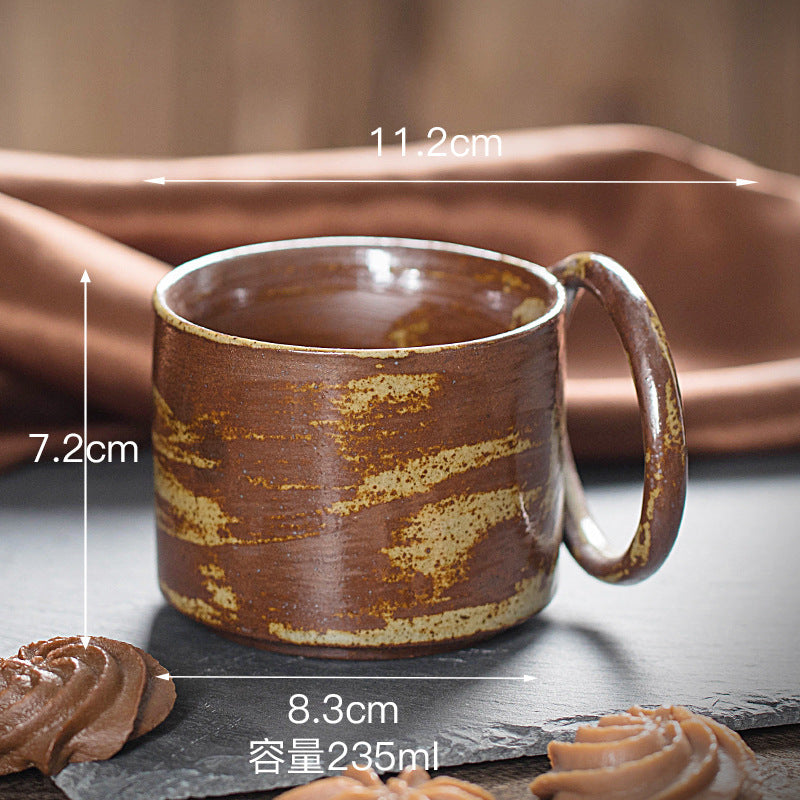 Creative Vintage Ceramic Coffee Cup Stackable Steam Pitcher