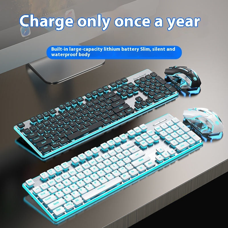 Good-looking Wireless Mute Bluetooth Keyboard