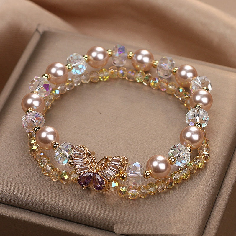 Korean Fashion Lavender Romantic Amethyst Bracelet