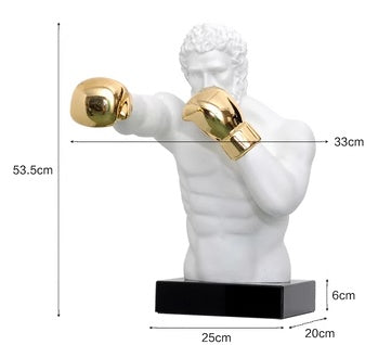 Sculpture de David abstraite, ornements pour la maison, salon