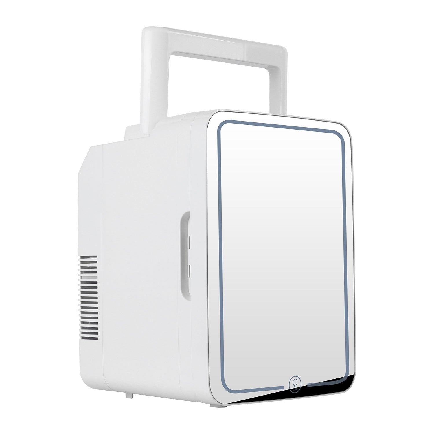 Mini Refrigerator 110v Beauty Mirror Car Home Refrigeration Small
