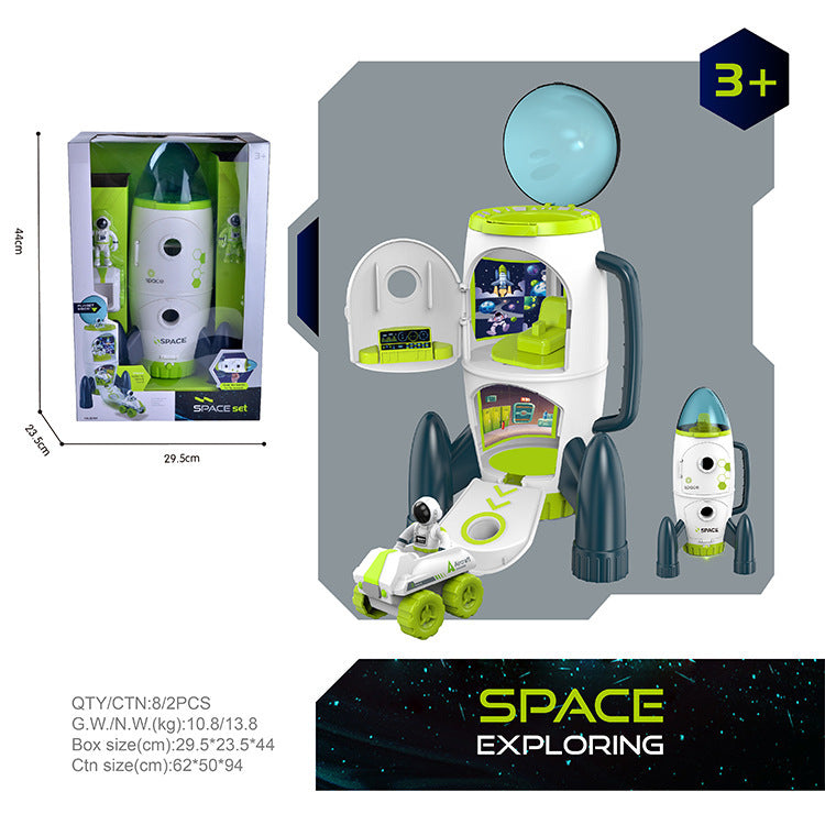 Interstellar Space Spacecraft Model Electric Vocalizing Dazzling Light Toys