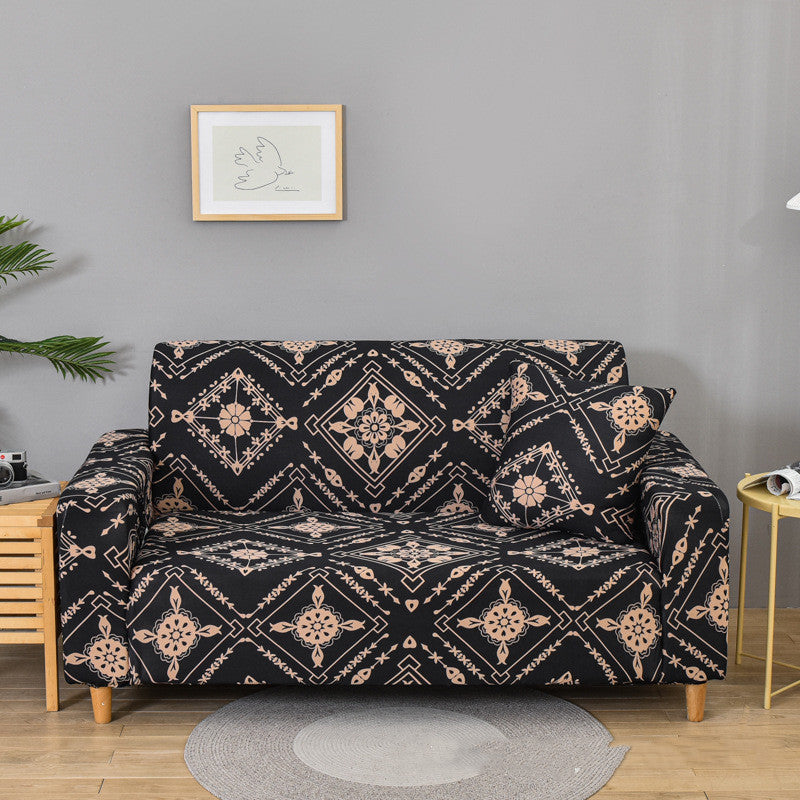 All-inclusive Sofa Cover Stretch Full Covering Fabric Craft Four Seasons
