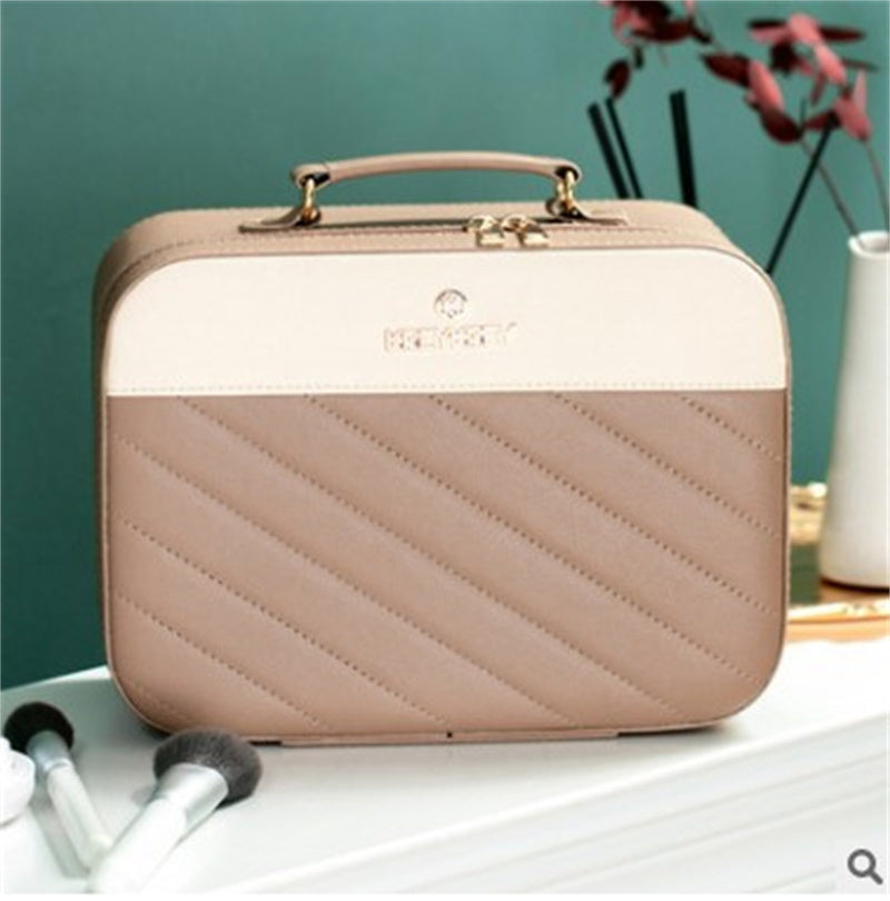 Trousse de Maquillage Portable Grande Capacité pour Femme