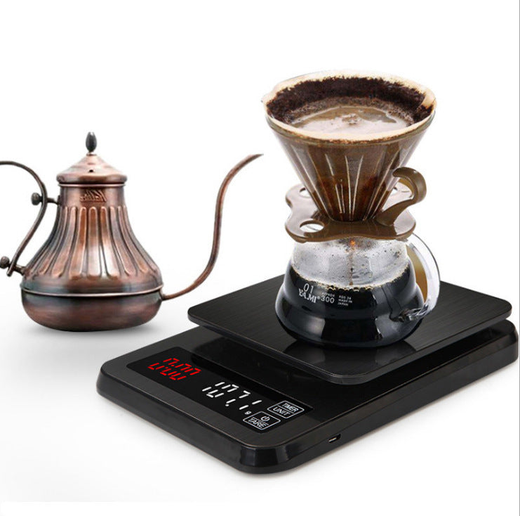 Balance de cuisine pour café à verser, balance électronique intelligente pour café