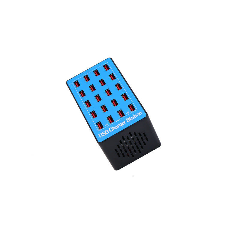 20-Port USB Mobile Phone Tablet Multi-port Charging Station