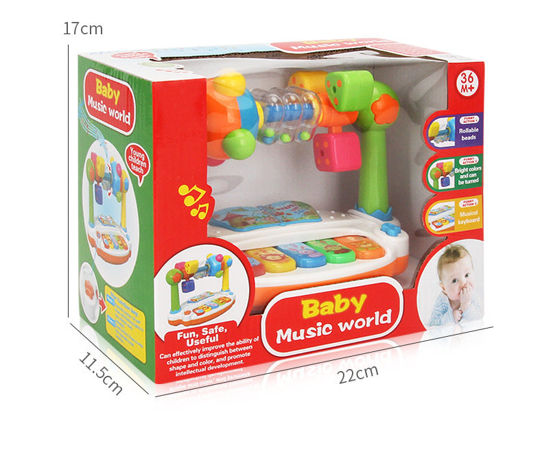 Educational Music Kingdom Baby Electronic Organ Toy Multi-functional With Light Baby Early Education Singing Story