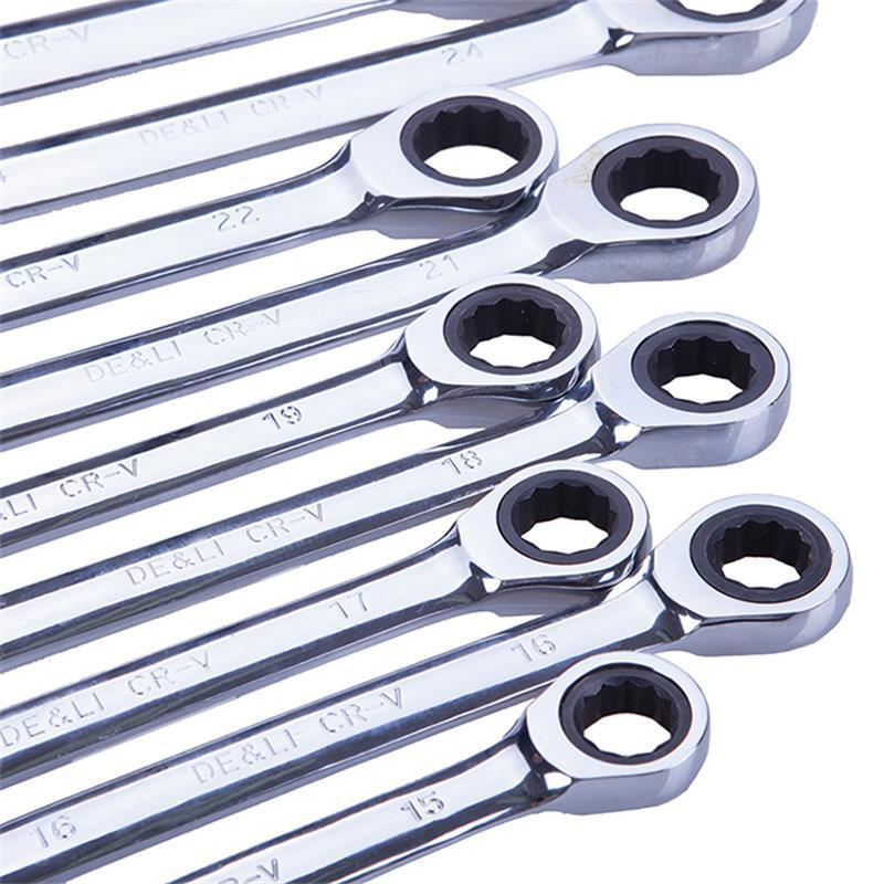 Ratchet Dual-purpose Wrench Two-way Fast Dual-purpose Auto Repair Tools