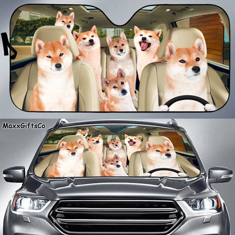 Car Sunshade Front Gear Heat Insulation Free Punch