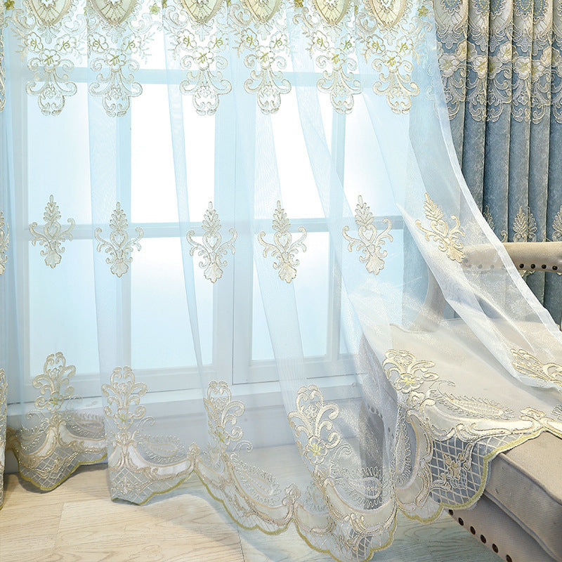 Salon Chambre Broderie Rideau Occultant
