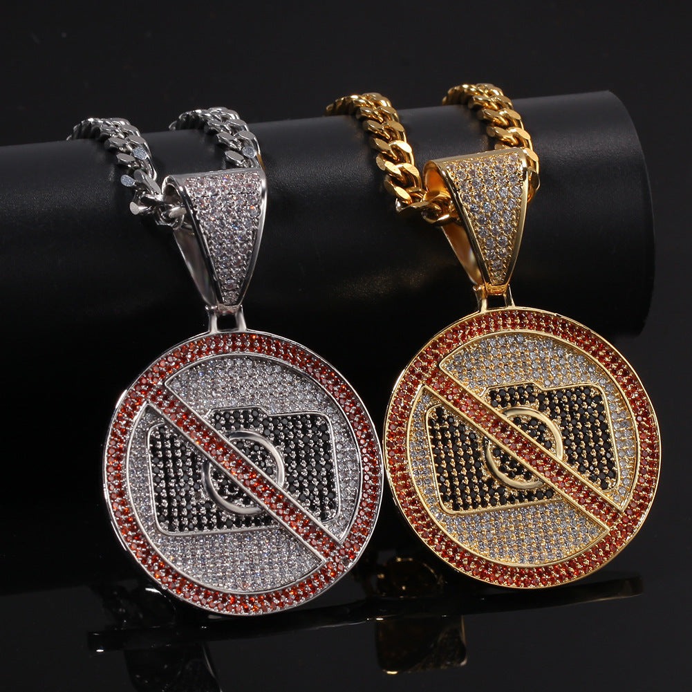 Prohibit Taking Pictures Fun And Hip Hop Necklace