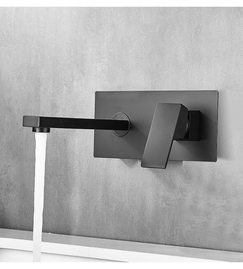 Valve de robinet mitigeur chaud et froid pour lavabo de salle de bain à disque céramique