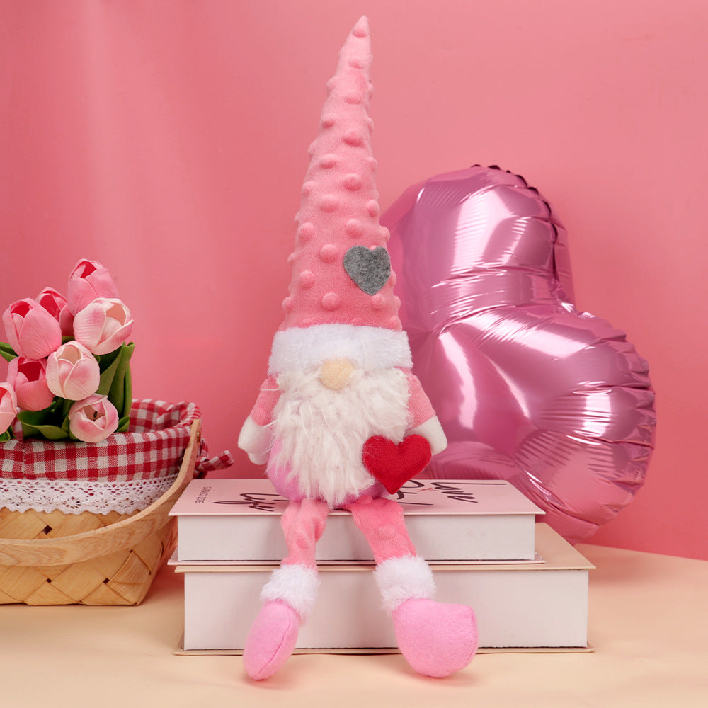 Cadeau de la Saint-Valentin : poupée sans visage Rudolph