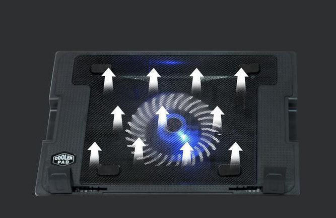 Ventilateur d'extraction silencieux pour base de refroidissement d'ordinateur, tapis de support