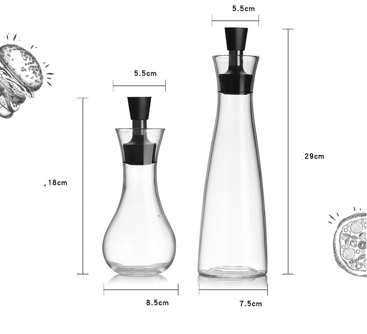 Kitchen condiment bottle creative soy sauce pot