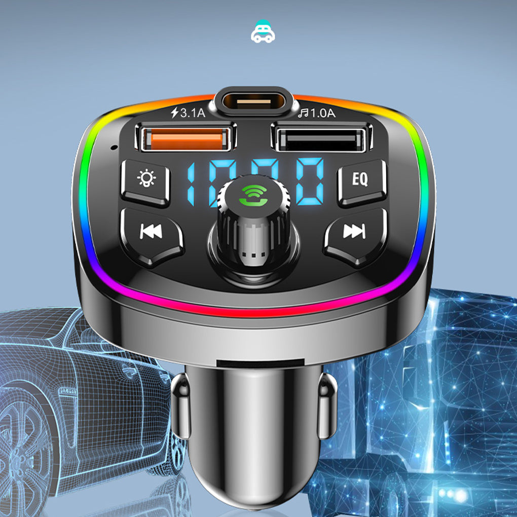 Bluetooth Charger FM Transmitter Hands-free