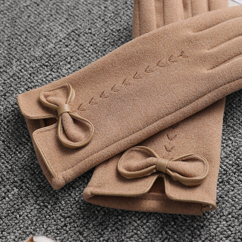 Gants thermiques légers Winter Derong pour femmes