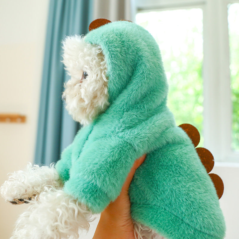 Sweat à capuche chaud pour animaux de compagnie, simple et élégant