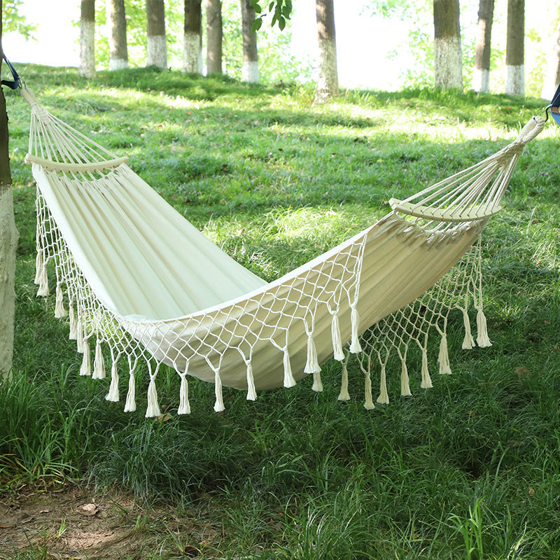 Double Outdoor Hammock Camping Indoor Leisure