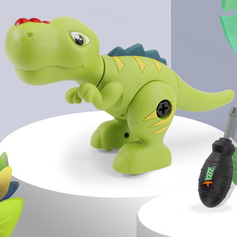 Child Boy Intelligence DIY Assembling Dinosaur Toy