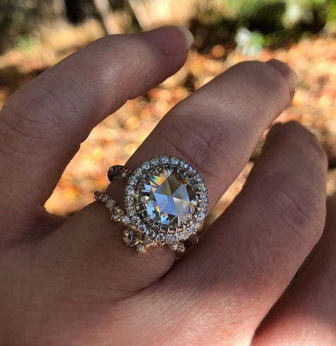 New Carat Simulation Diamond Ring