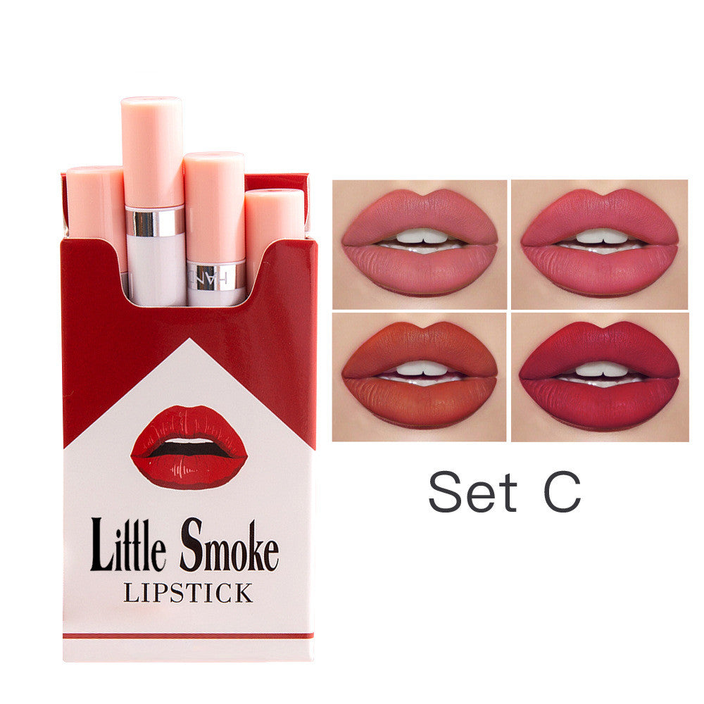 Ensemble de Rouges à Lèvres Mat Velouté Nourrissant