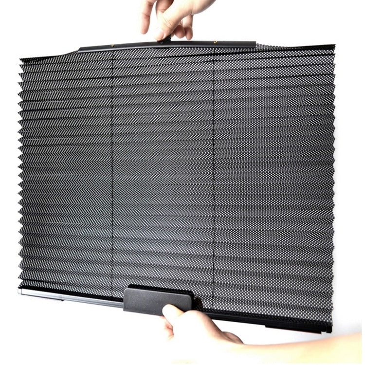 Car curtain auto retractable side window sunshade