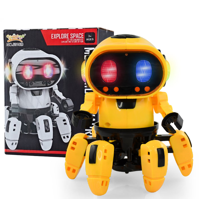 Intelligent hexapod robot electric toy