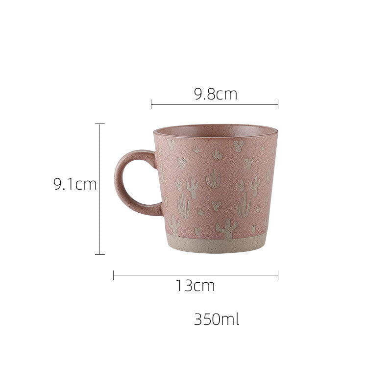 Tasse à café en grès pour couple