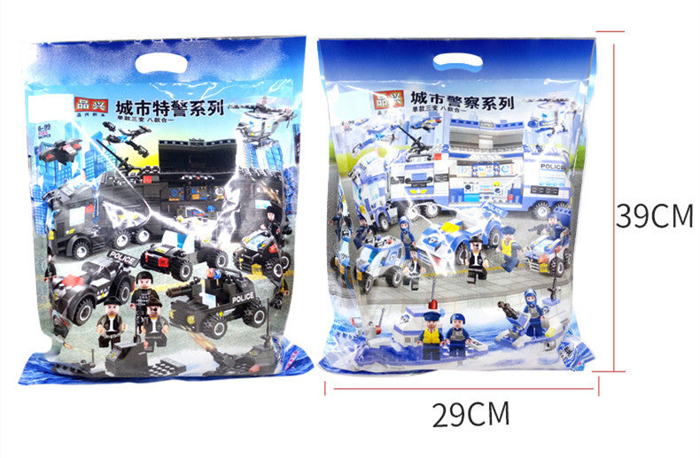 Mens Creative Building Blocks Assembled Toy Set